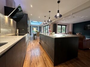 German Handleless Kitchen Installation