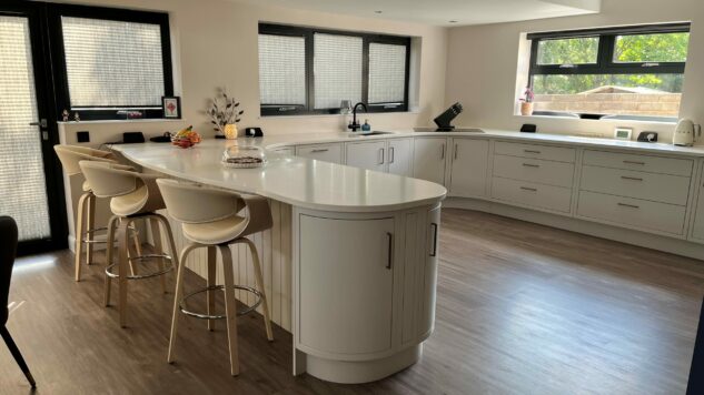 Bespoke Curved Kitchen 5