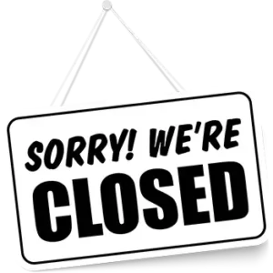 Closed Sign